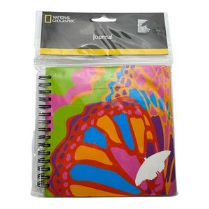 National Geographic Spiral Journal Notebook – Colorful Cover – New Sealed (2011)